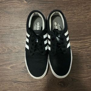 Black Adidas Seeley J Skateboarding Shoes